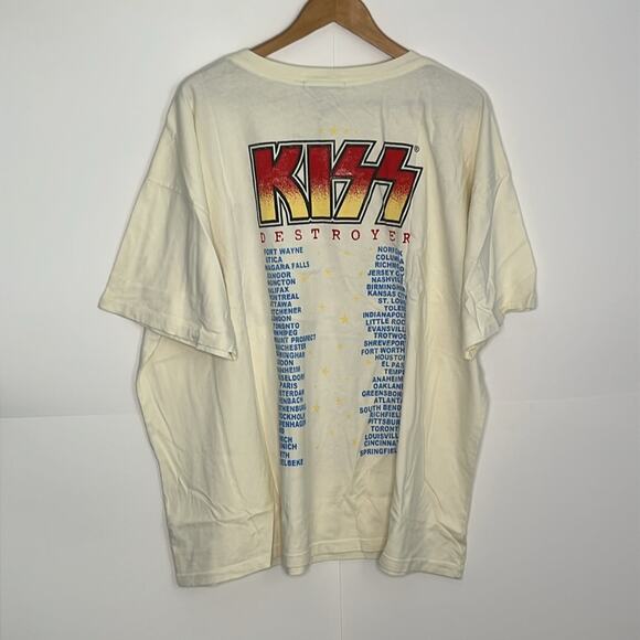 Womens DayDreamer Kiss Destroyer Tour Tee Shirt Size 2X - Picture 8 of 8